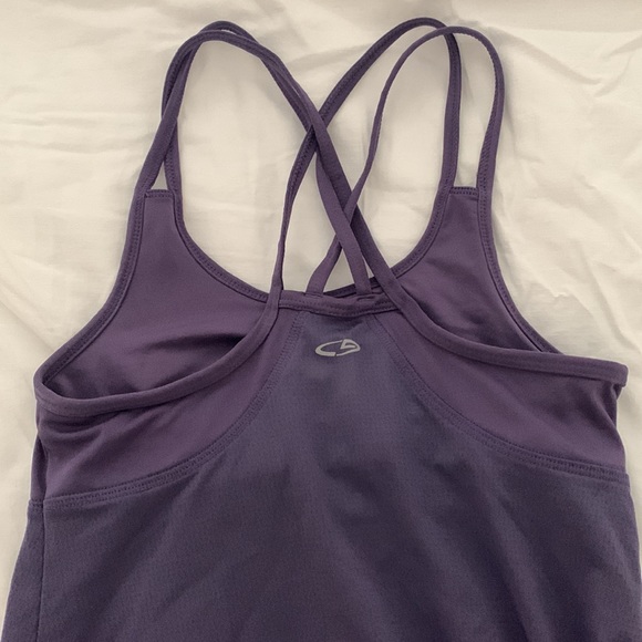 $5 CLEAROUT
C9 purple target built in bra and lightweight fabric with tie - Picture 3 of 4